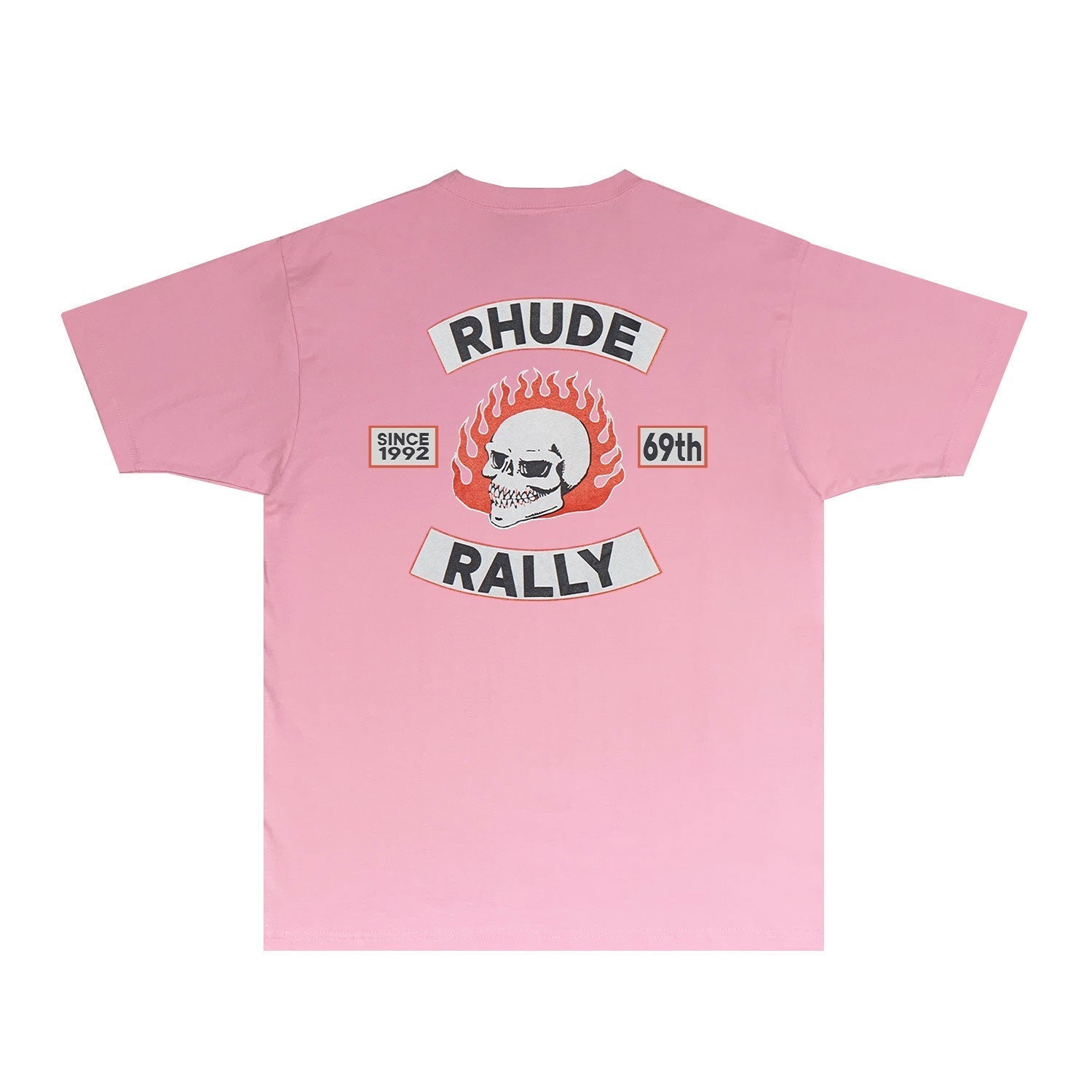 Rhude T-shirts Printed Trendy Pure Cotton