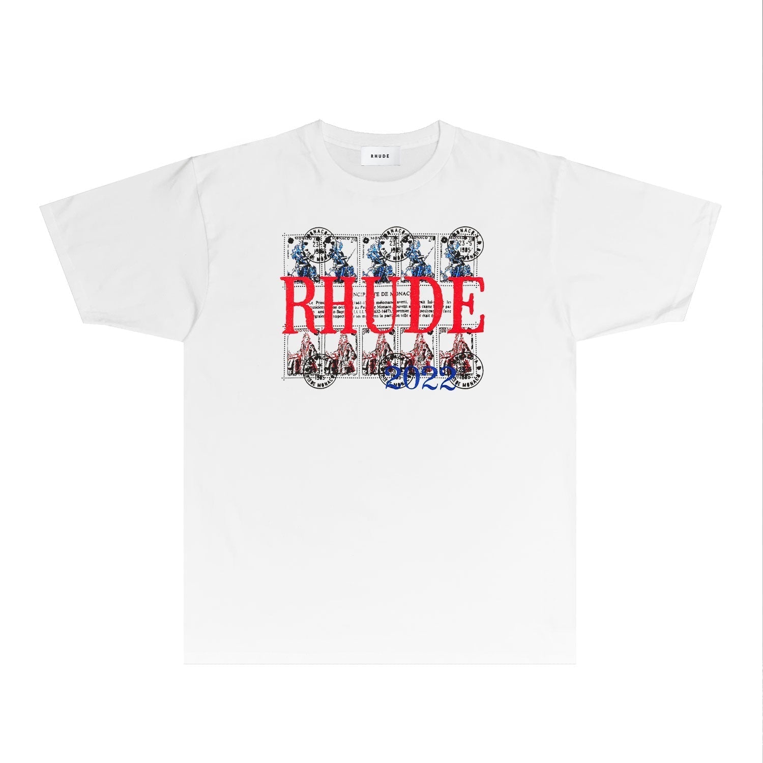 Rhude T-shirts Printed Trendy Pure Cotton