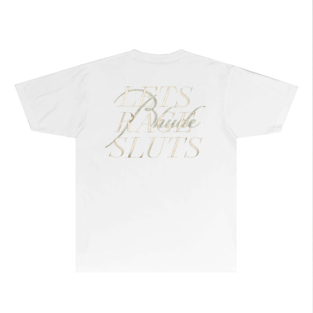 Rhude T-shirts Printed Trendy Pure Cotton