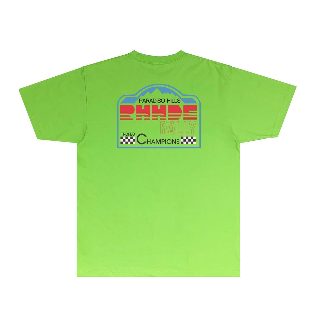 Rhude T-shirts Printed Trendy Pure Cotton