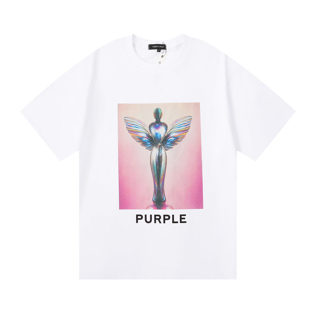 PURPLE  fashion T-shirt