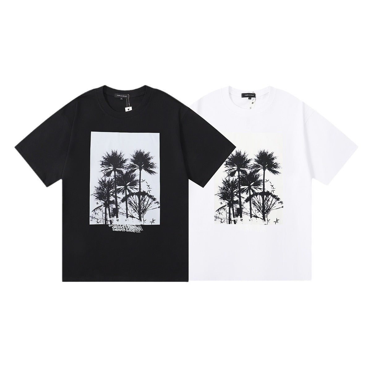 PURPLE  fashion T-shirt