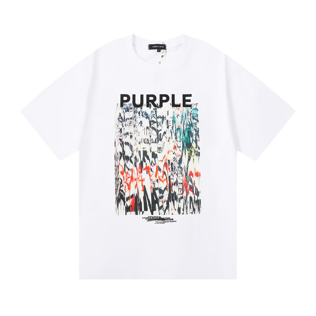 PURPLE  fashion T-shirt