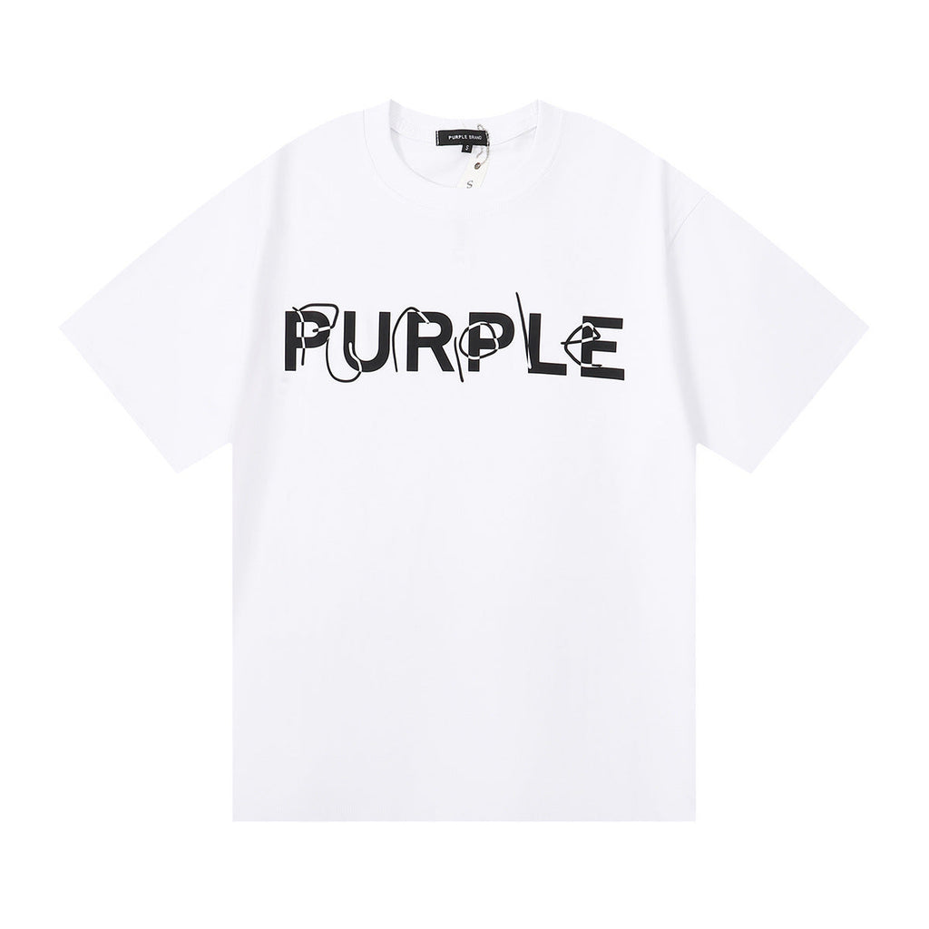 PURPLE  fashion T-shirt
