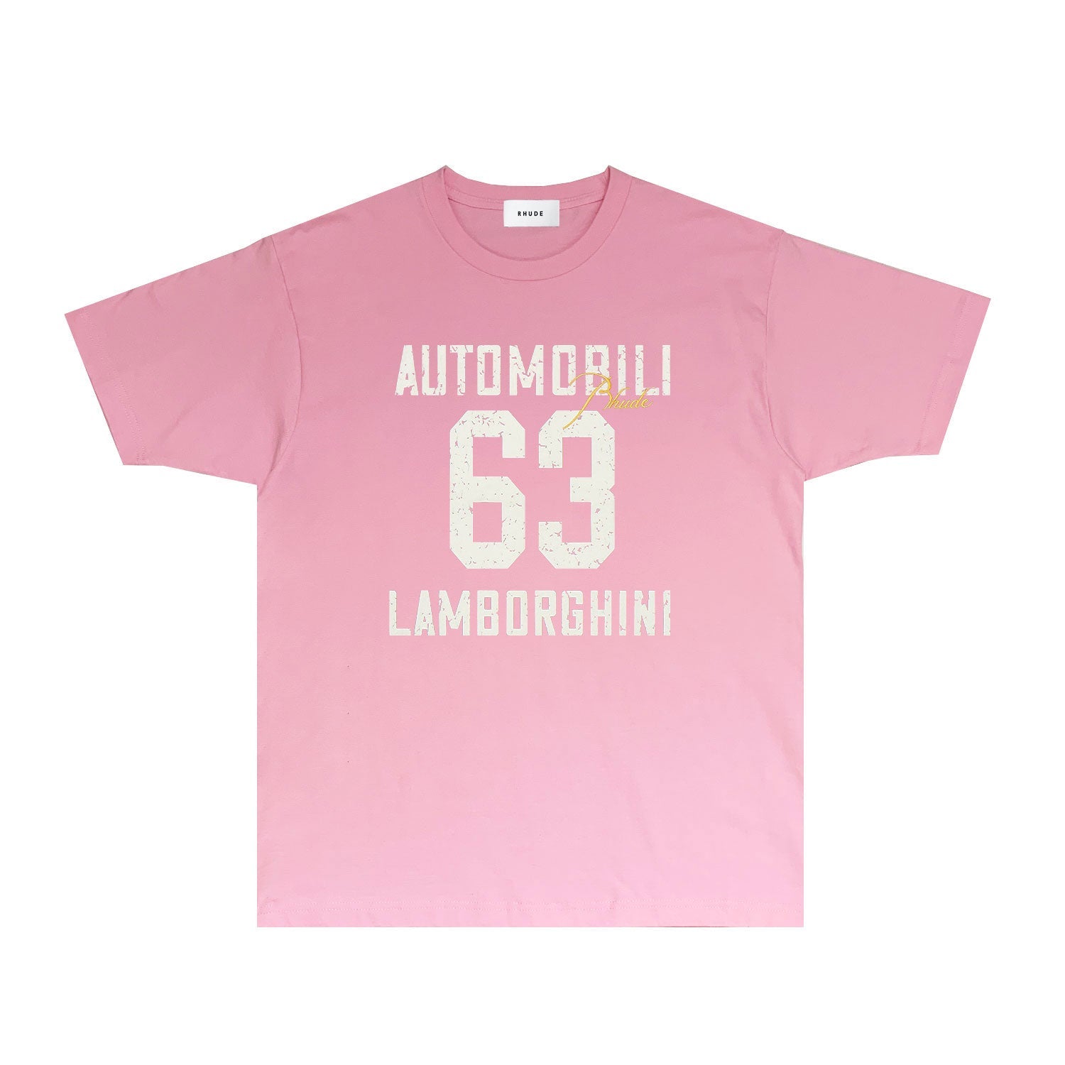 Rhude T-shirts Printed Trendy Pure Cotton