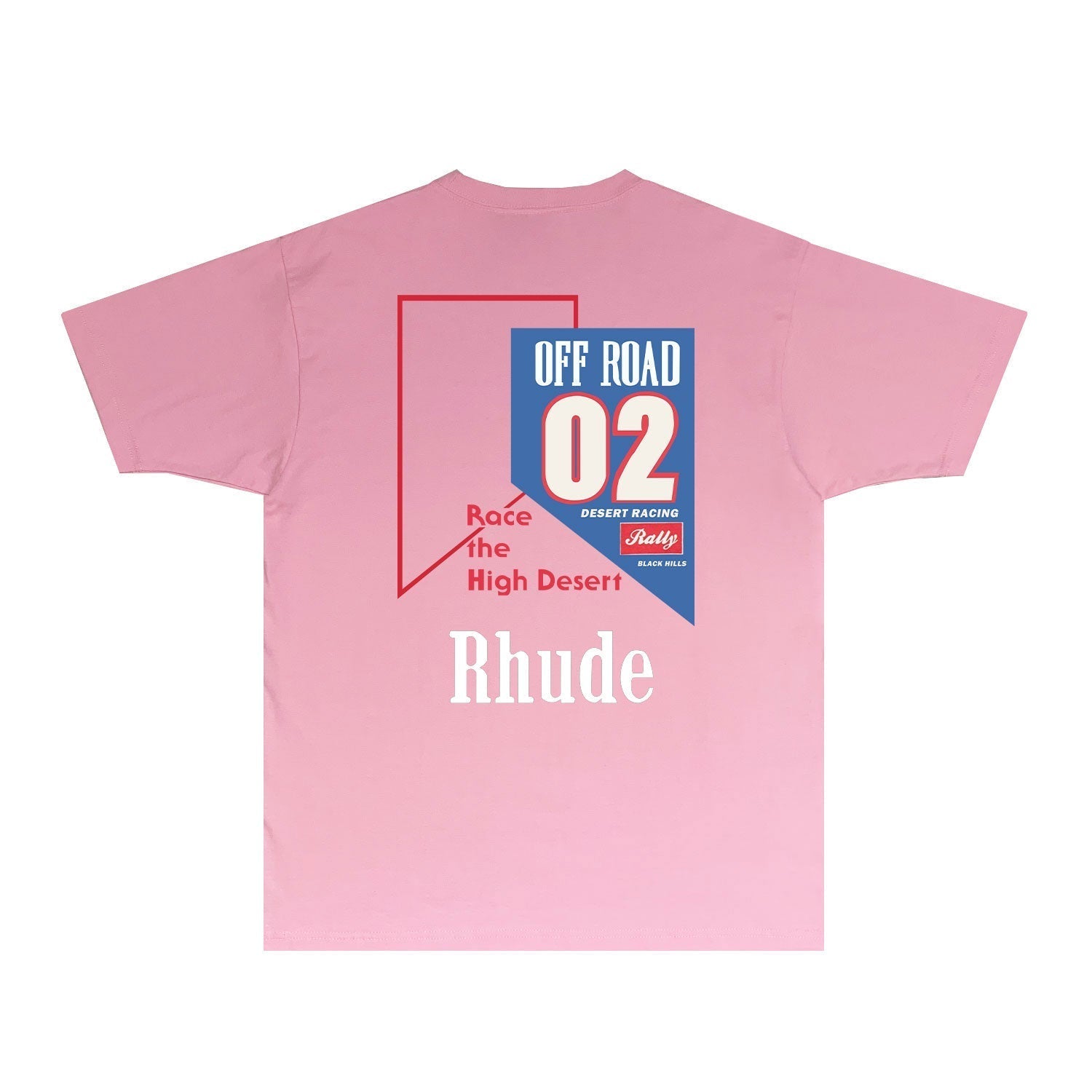 Rhude T-shirts Printed Trendy Pure Cotton