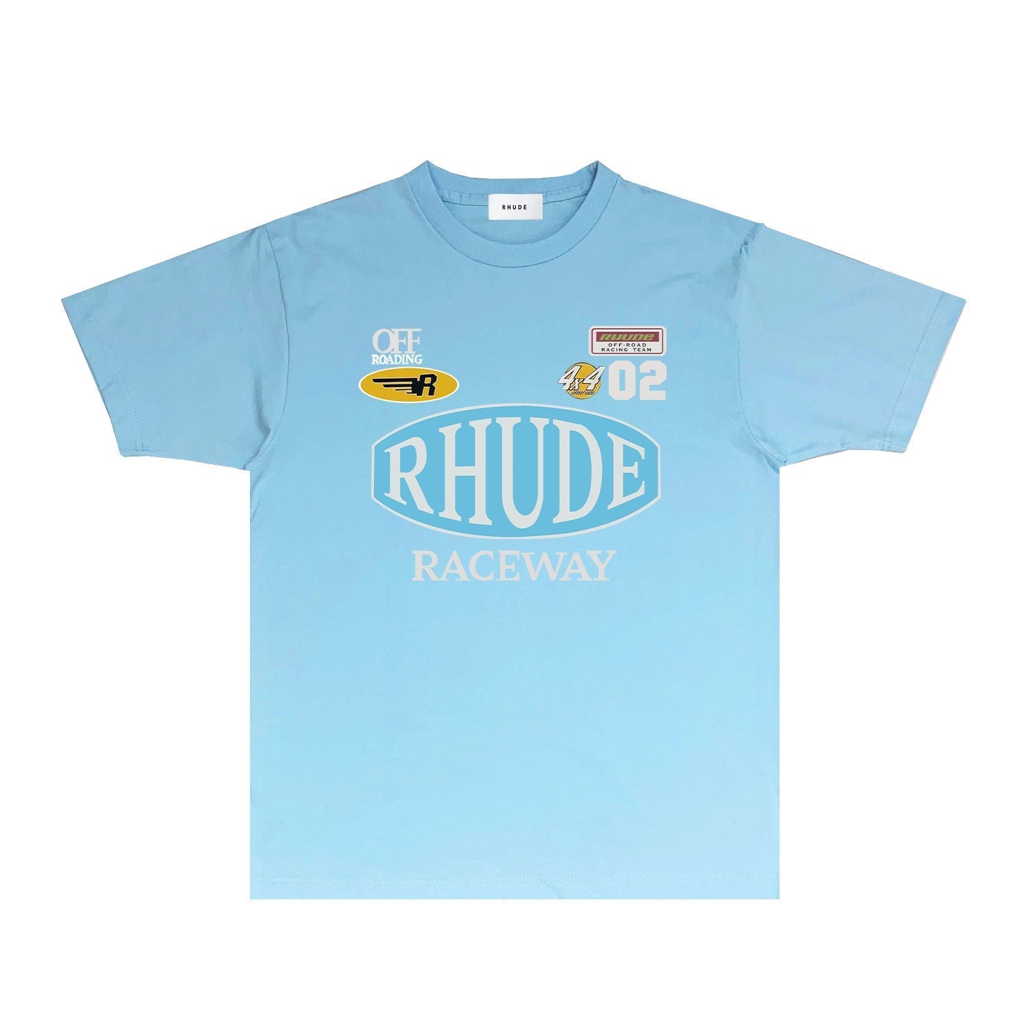 Rhude T-shirts Printed Trendy Pure Cotton
