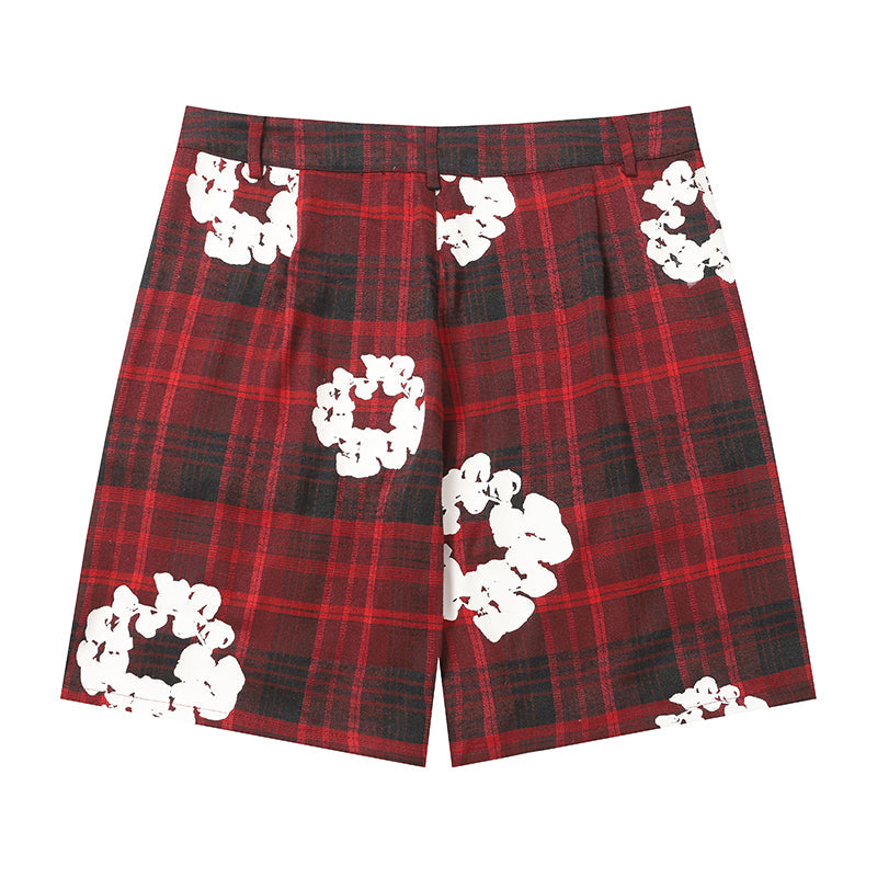 Denim Tears Shorts Kapok Plaid Shorts