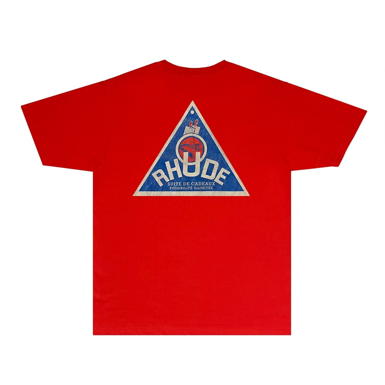 Rhude T-shirts Printed Trendy Pure Cotton