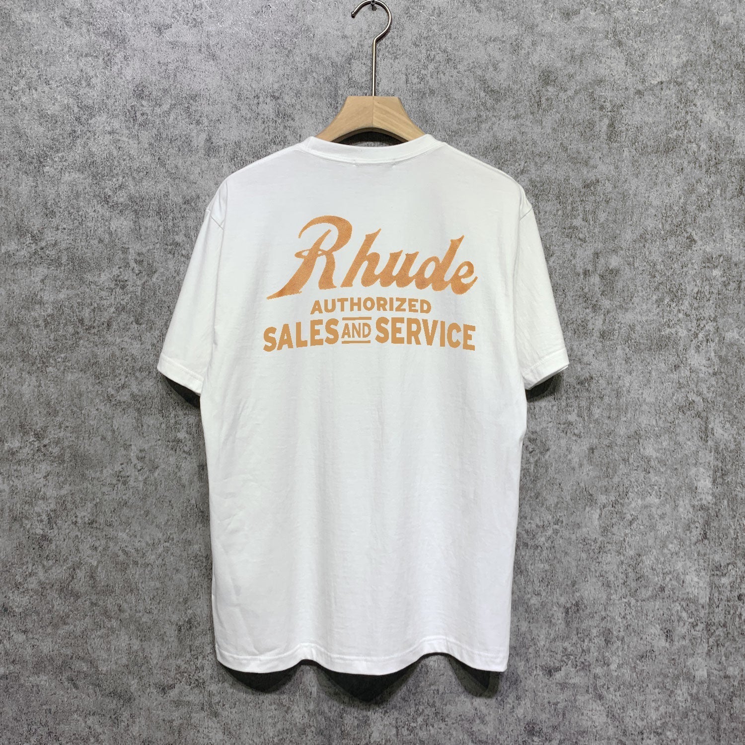 Rhude T-shirts Printed Trendy Pure Cotton