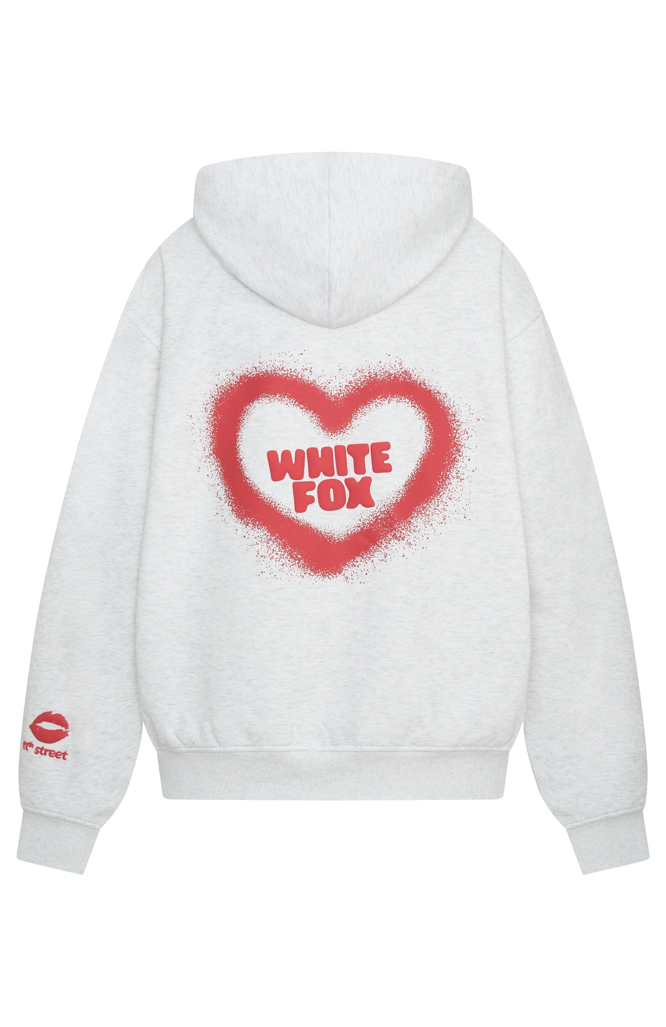 11th Street City Girl At Heart Oversized Hoodie - Cherry Glaze