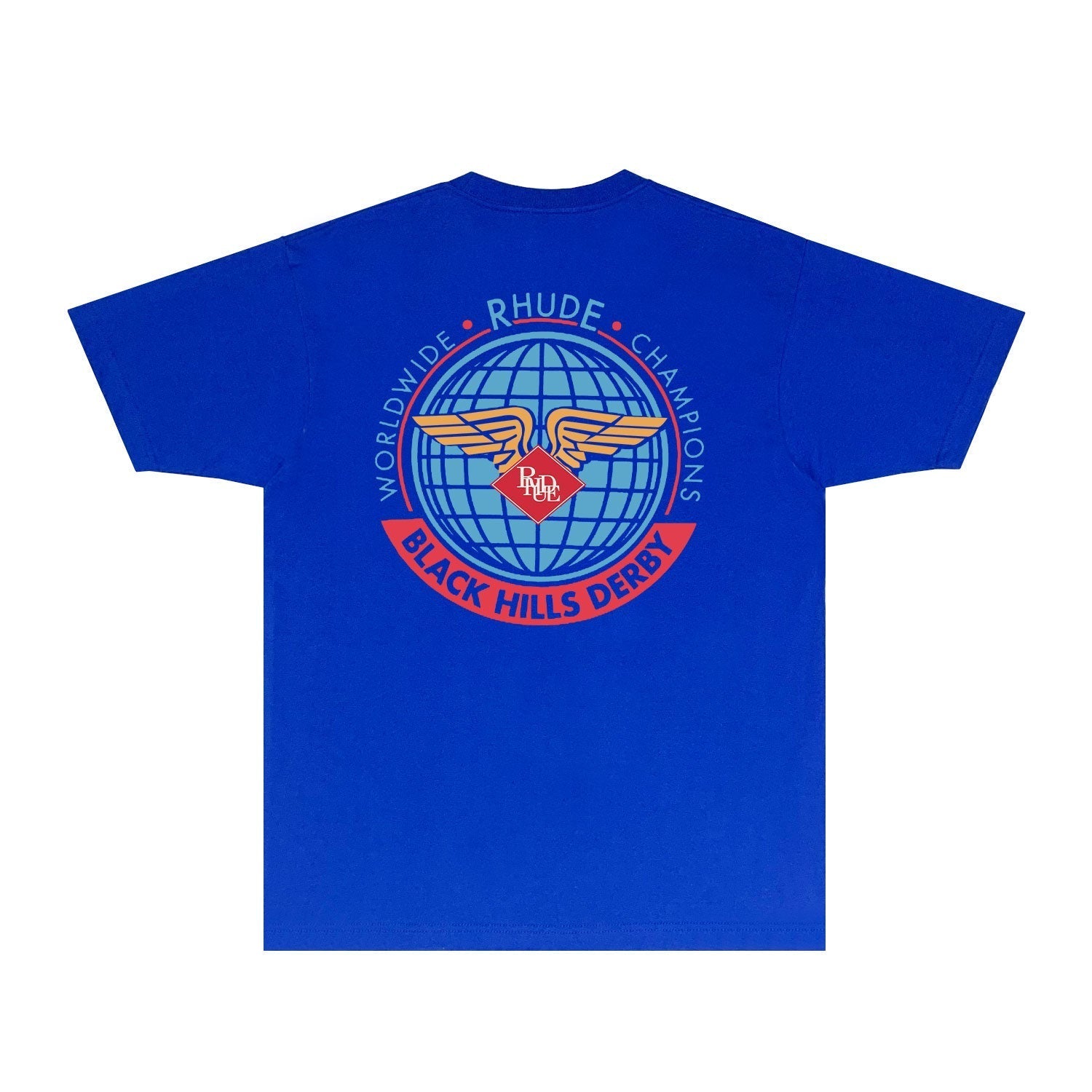 Rhude T-shirts Printed Trendy Pure Cotton