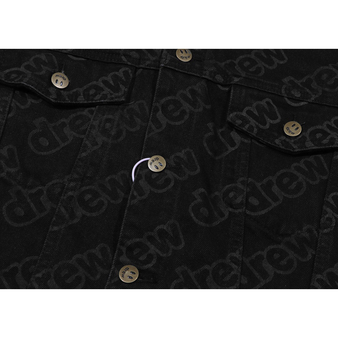 Drew House Jacket Full Logo Denim Jacket