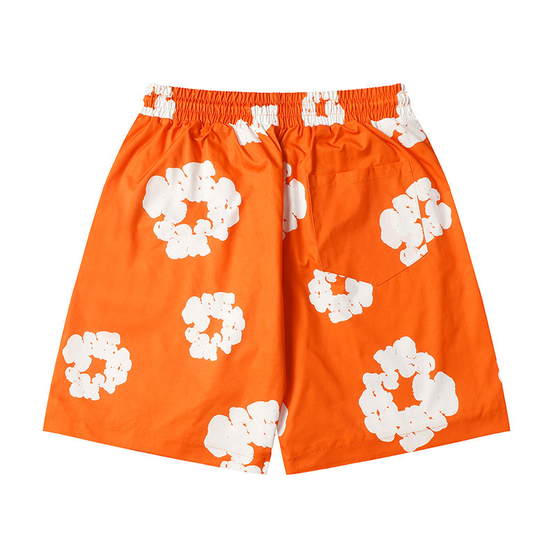 Denim Tears Shorts flower woven