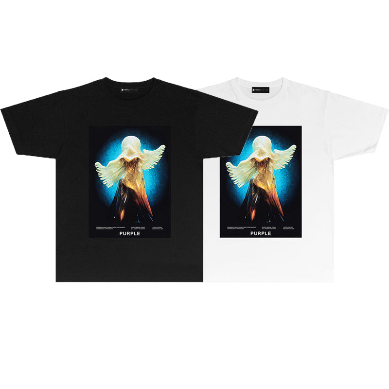 PURPLE  fashion T-shirt