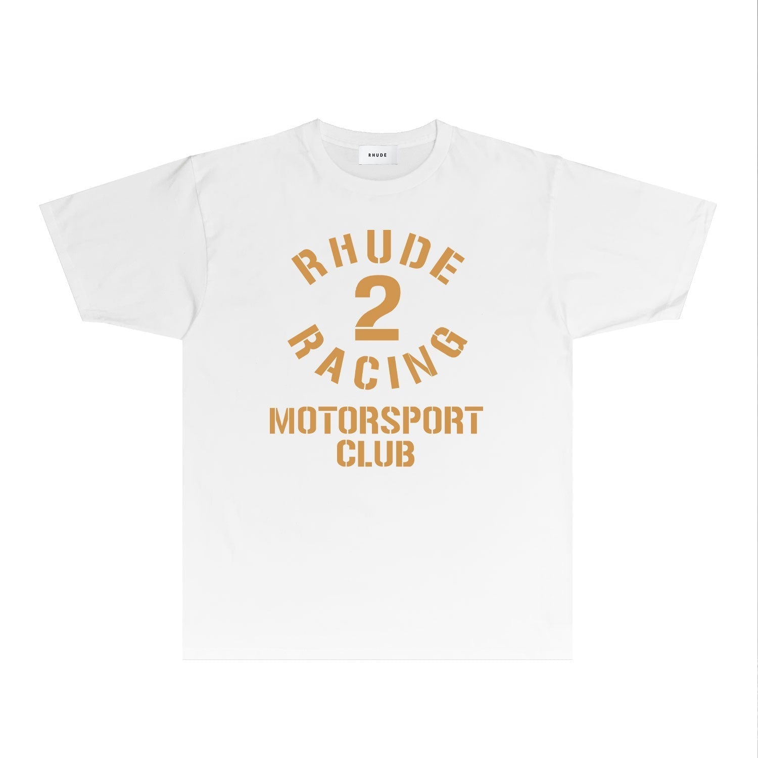 Rhude T-shirts Printed Trendy Pure Cotton