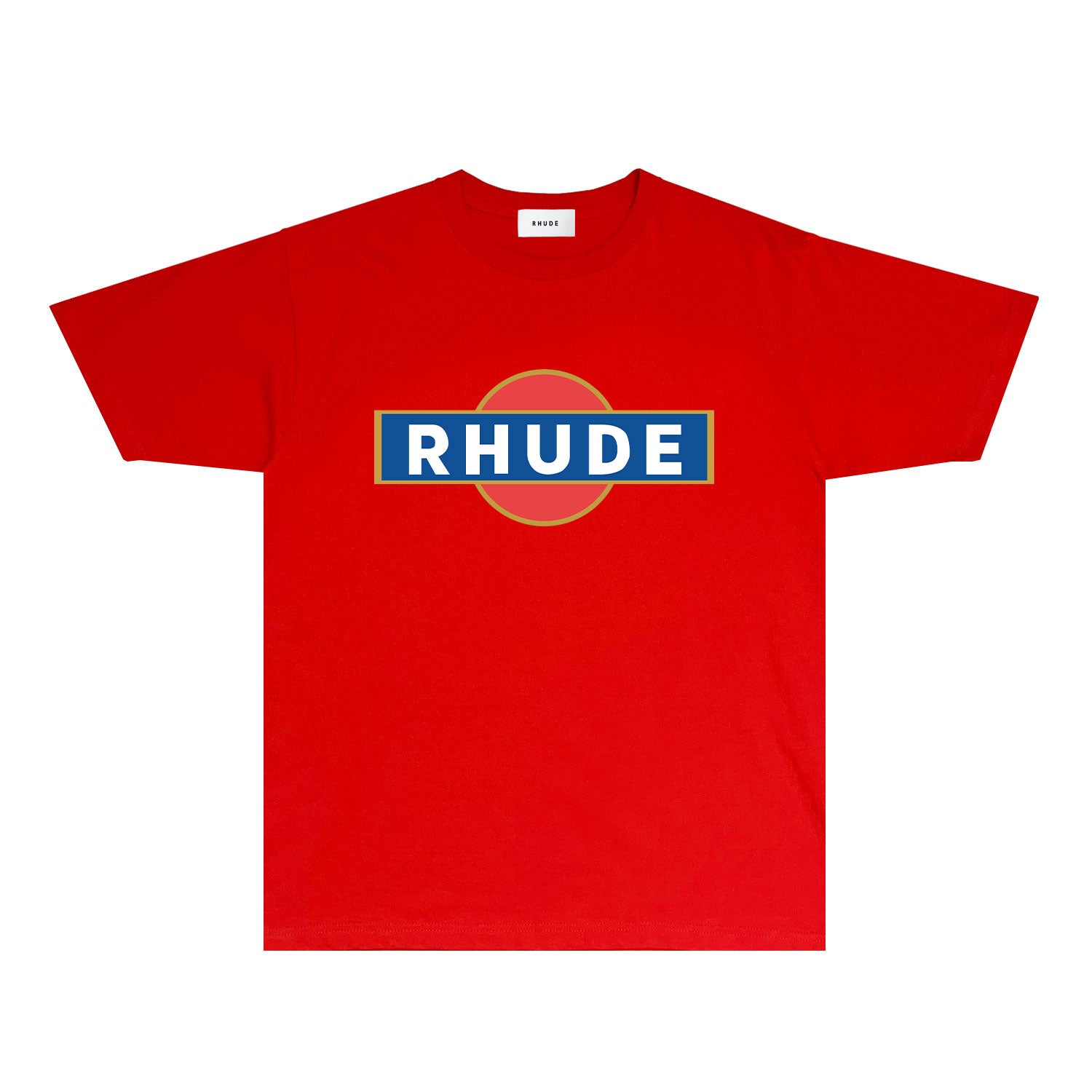 Rhude T-shirts Printed Trendy Pure Cotton