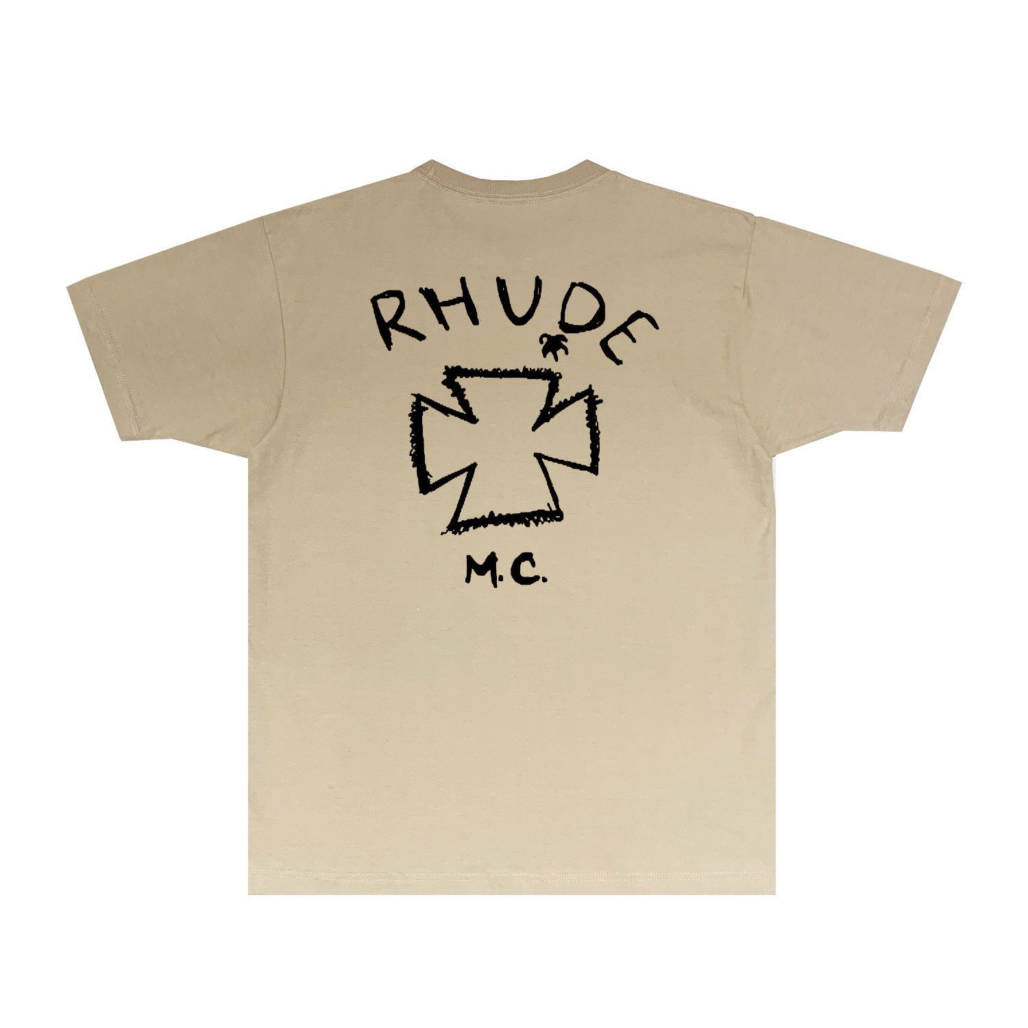 Rhude T-shirts Printed Trendy Pure Cotton