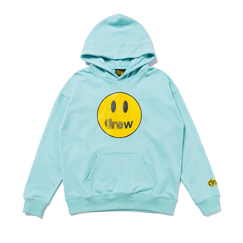 Drew House Hoodie Unisex Loose Casual Fleece Hoodie