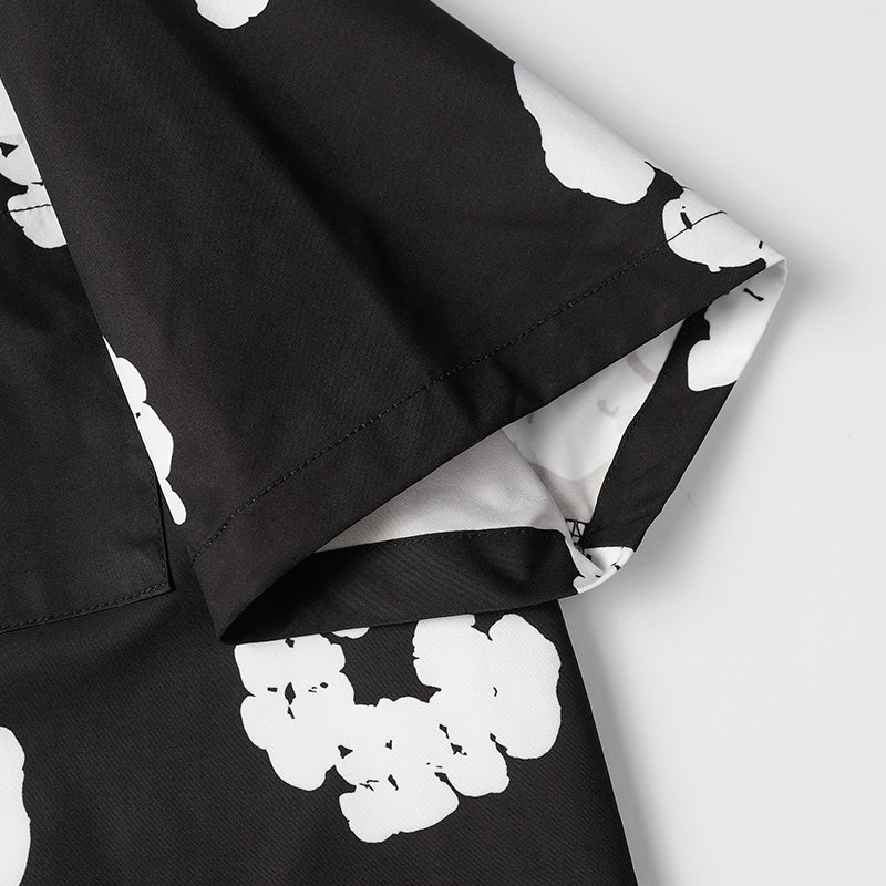 Denim Tears Button-Down Shirt Flower Woven