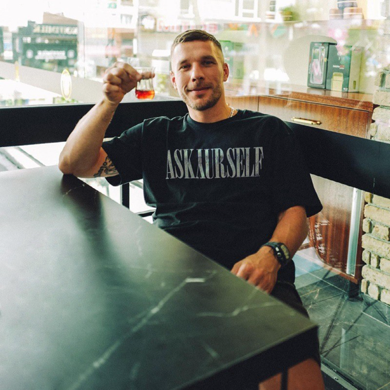 Askyurself T-shirts Logo Pattern Loose FogT-shirts Oversize VTG