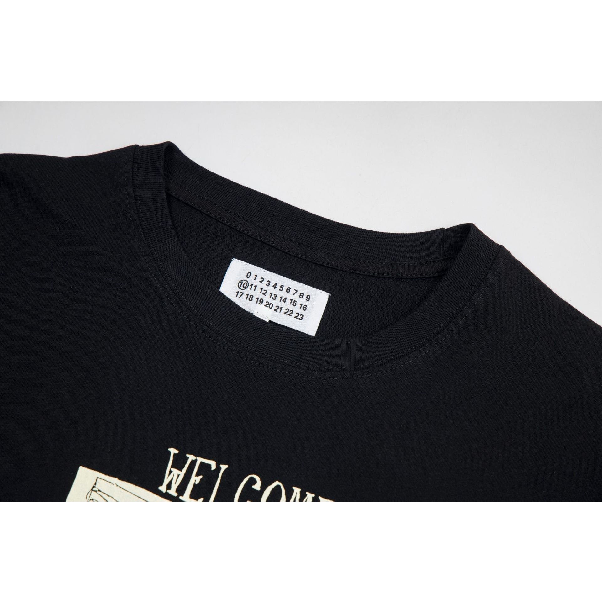 Maison Margiela T-shirt Crew Neck Loose Short Sleeve T-shirt