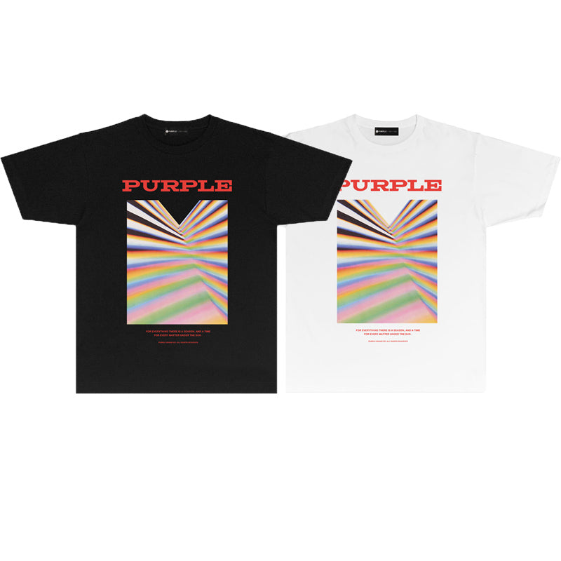 PURPLE  fashion T-shirt