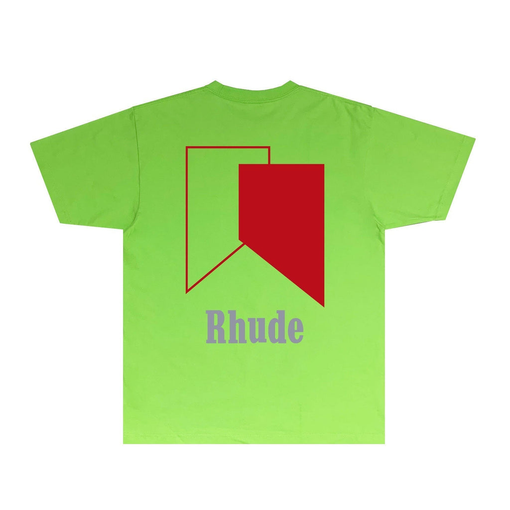 Rhude T-shirts Printed Trendy Pure Cotton
