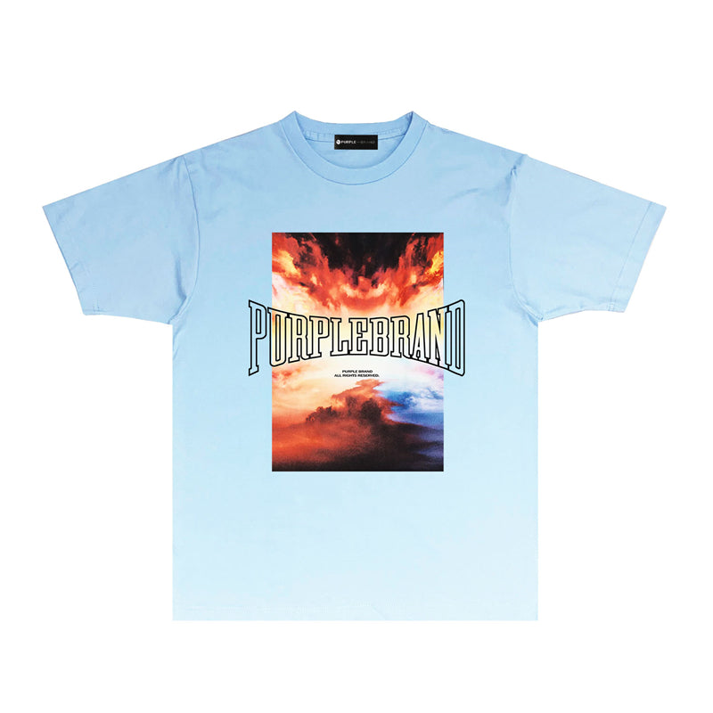 PURPLE  fashion T-shirt