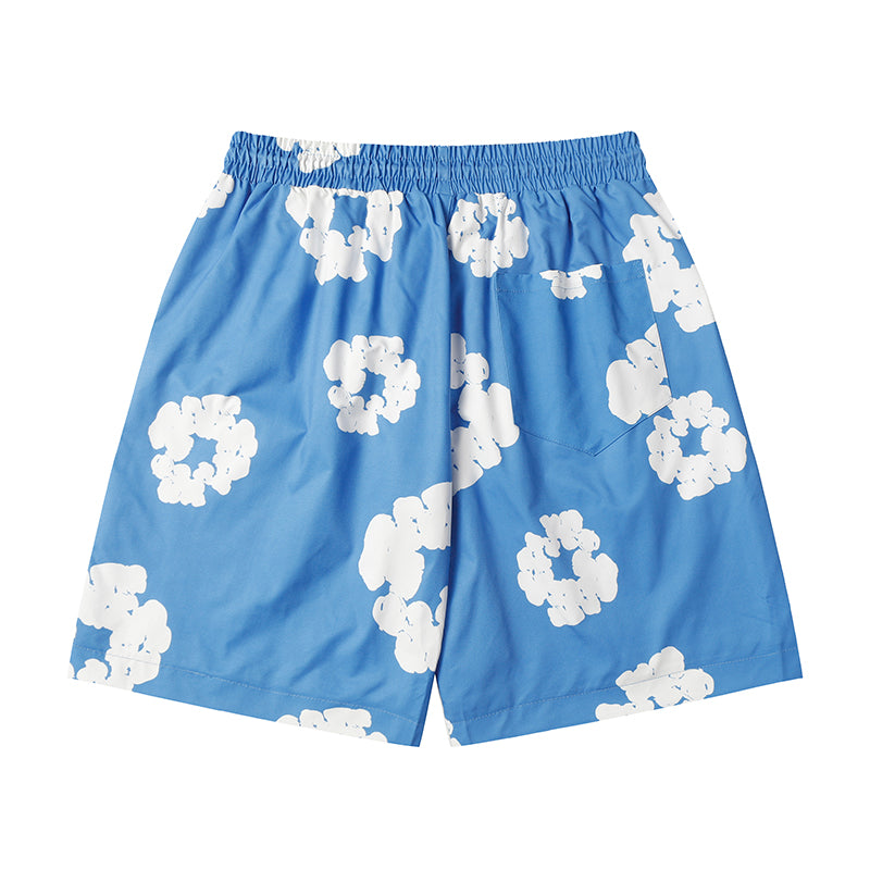 Denim Tears Shorts flower woven