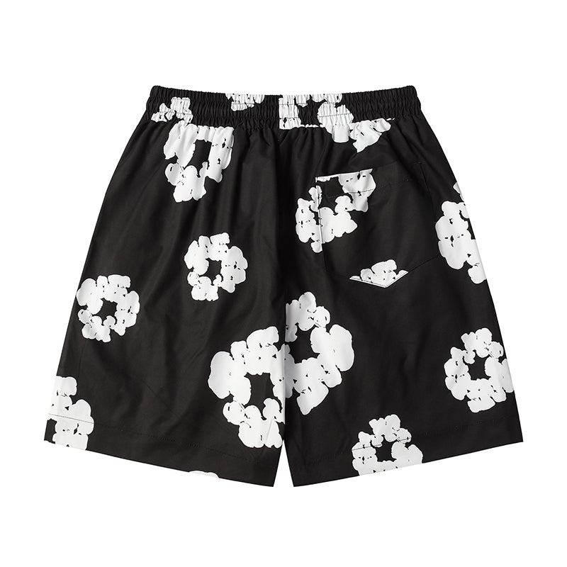 Denim Tears Shorts flower woven