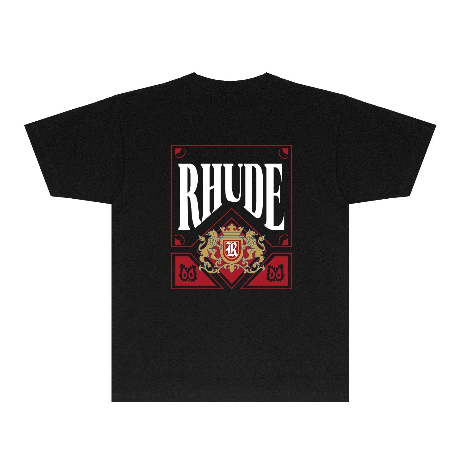 Rhude T-shirts Printed Trendy Pure Cotton