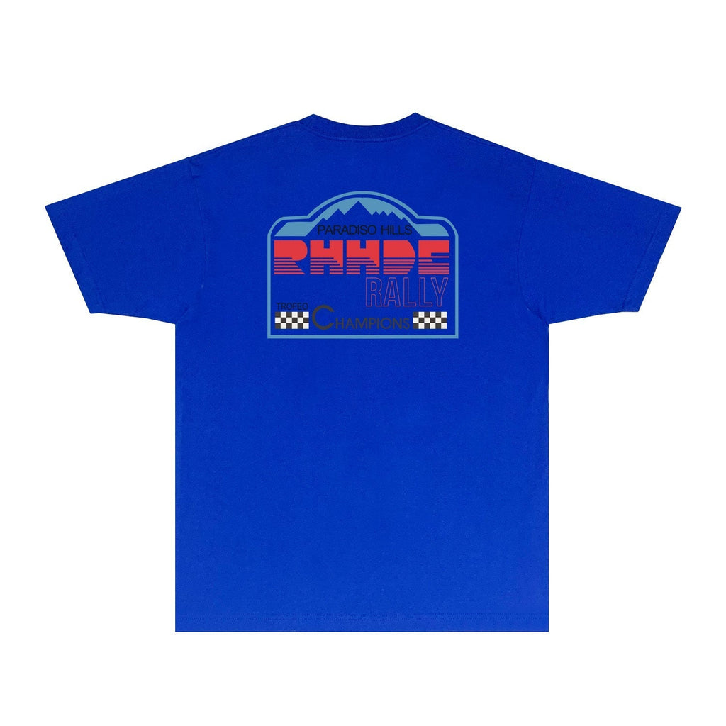 Rhude T-shirts Printed Trendy Pure Cotton