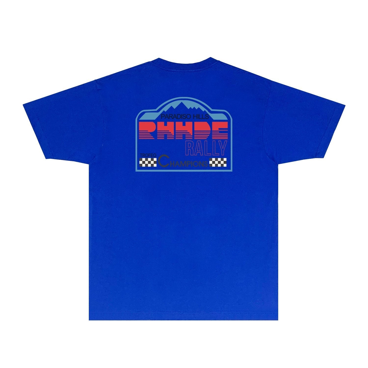 Rhude T-shirts Printed Trendy Pure Cotton
