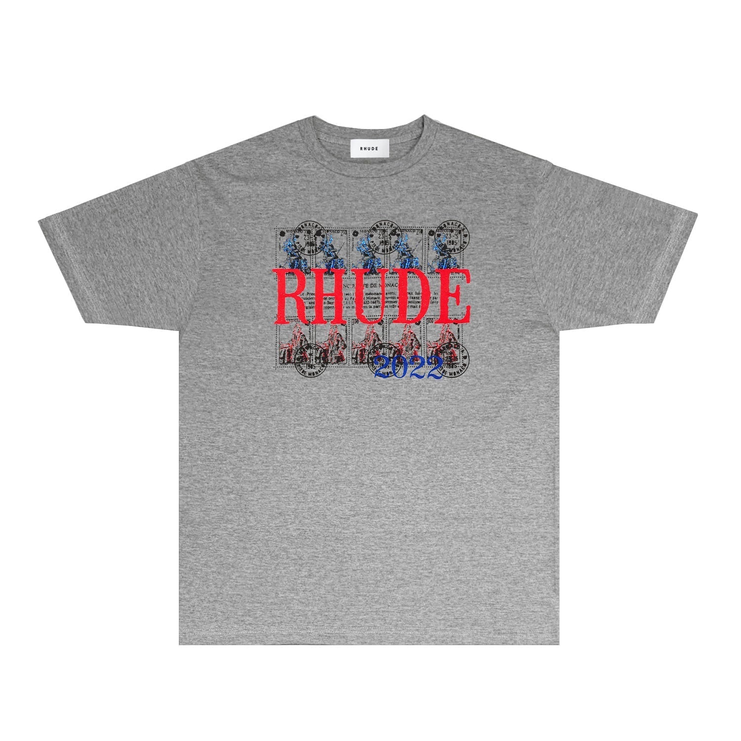 Rhude T-shirts Printed Trendy Pure Cotton