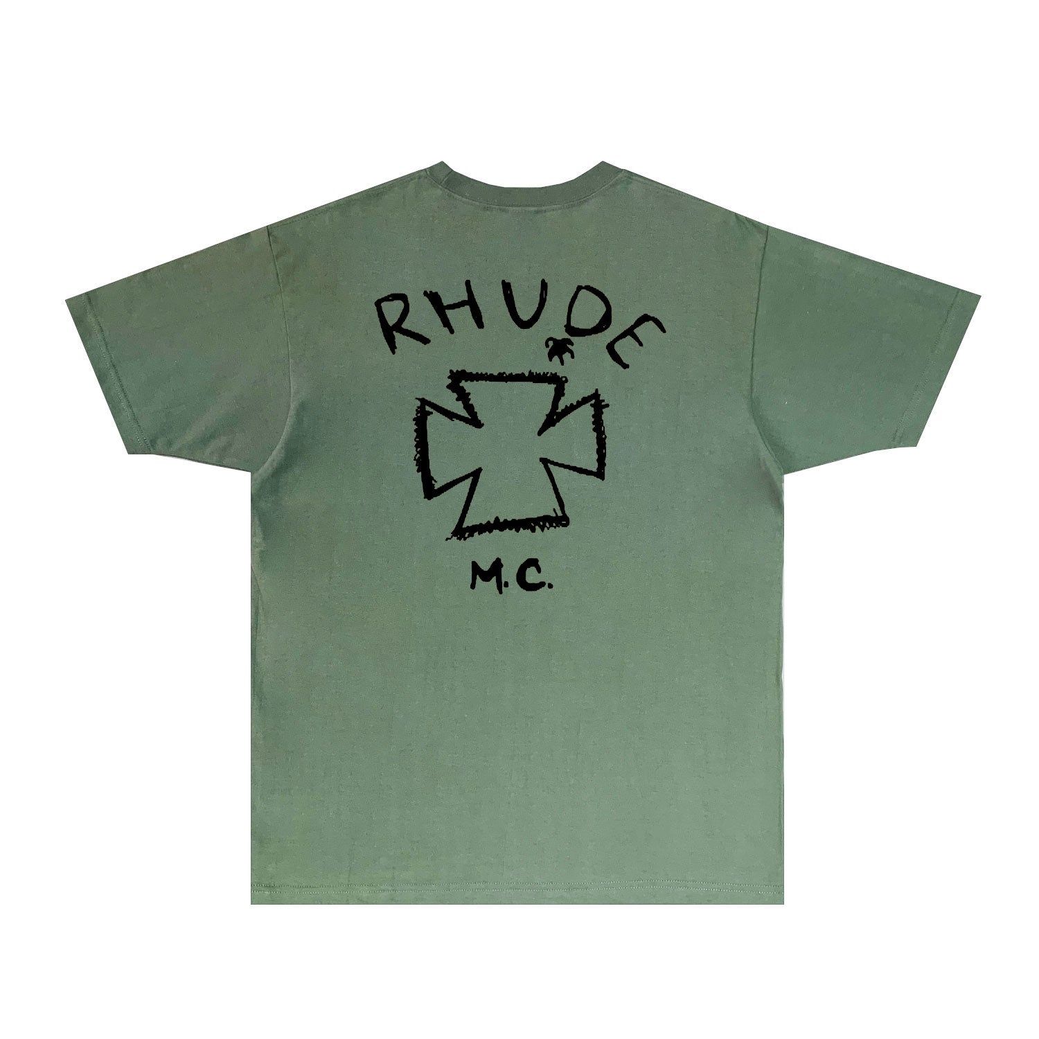 Rhude T-shirts Printed Trendy Pure Cotton