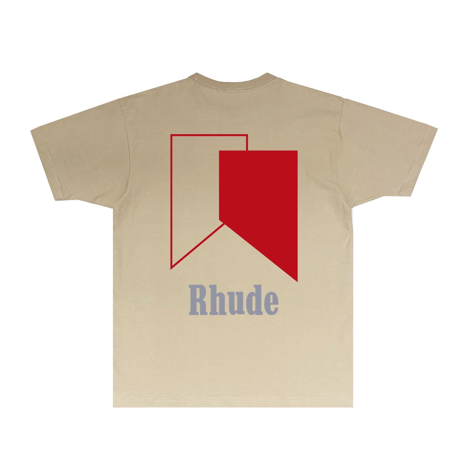 Rhude T-shirts Printed Trendy Pure Cotton
