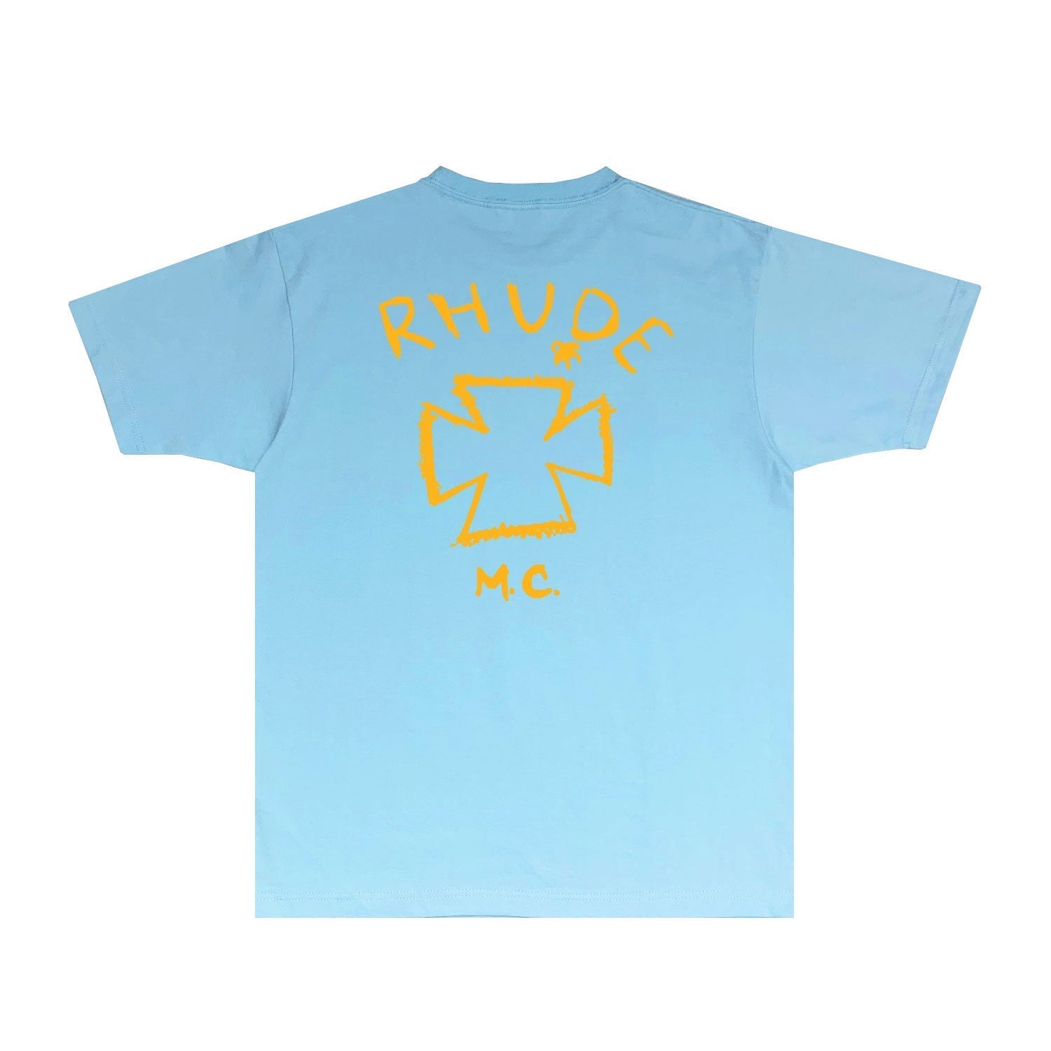 Rhude T-shirts Printed Trendy Pure Cotton