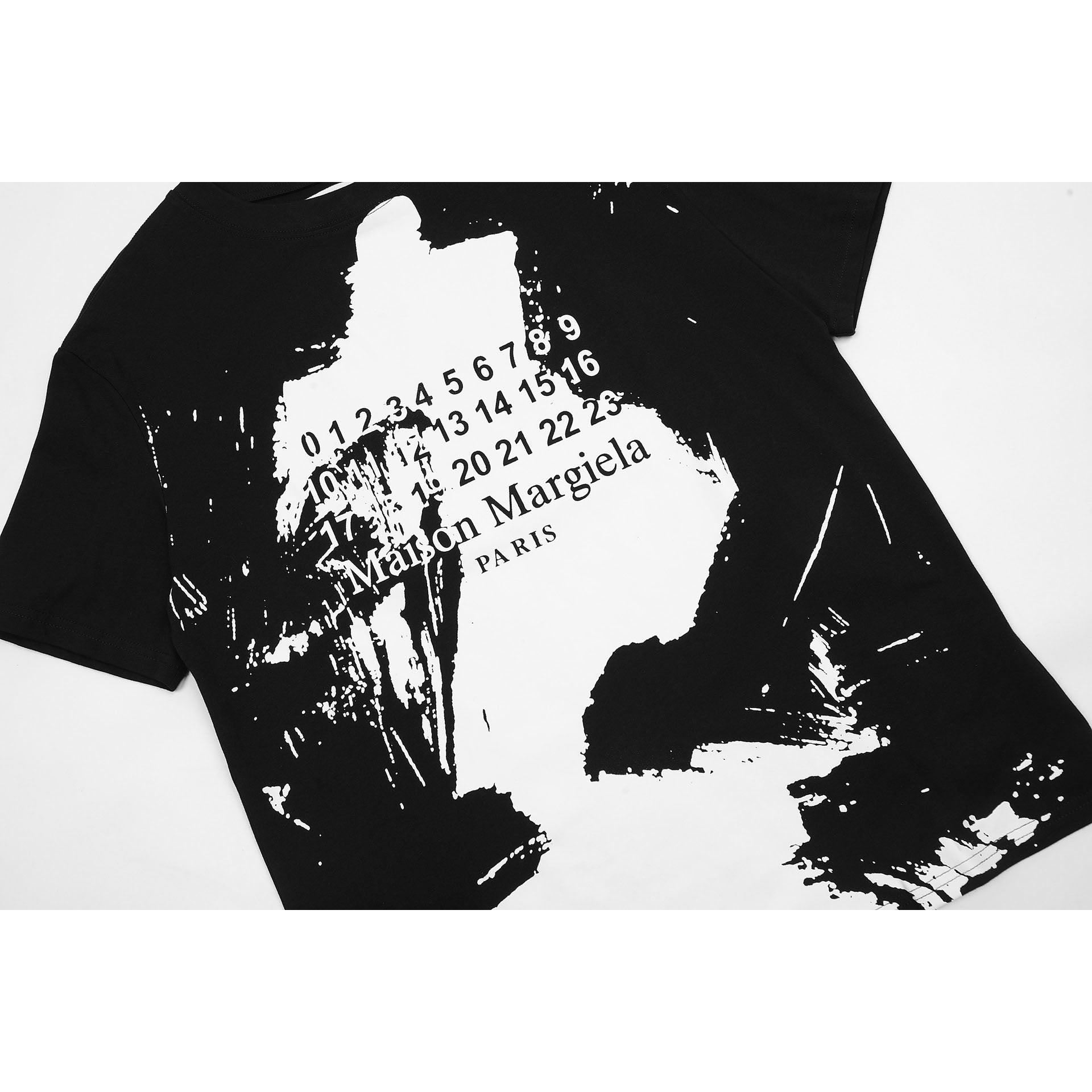 Maison Margiela T-shirt Crew Neck Loose Short Sleeve T-shirt