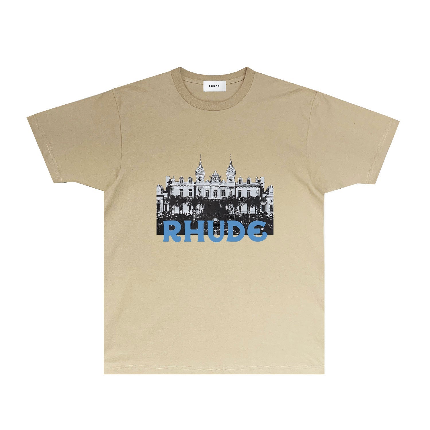 Rhude T-shirts Printed Trendy Pure Cotton