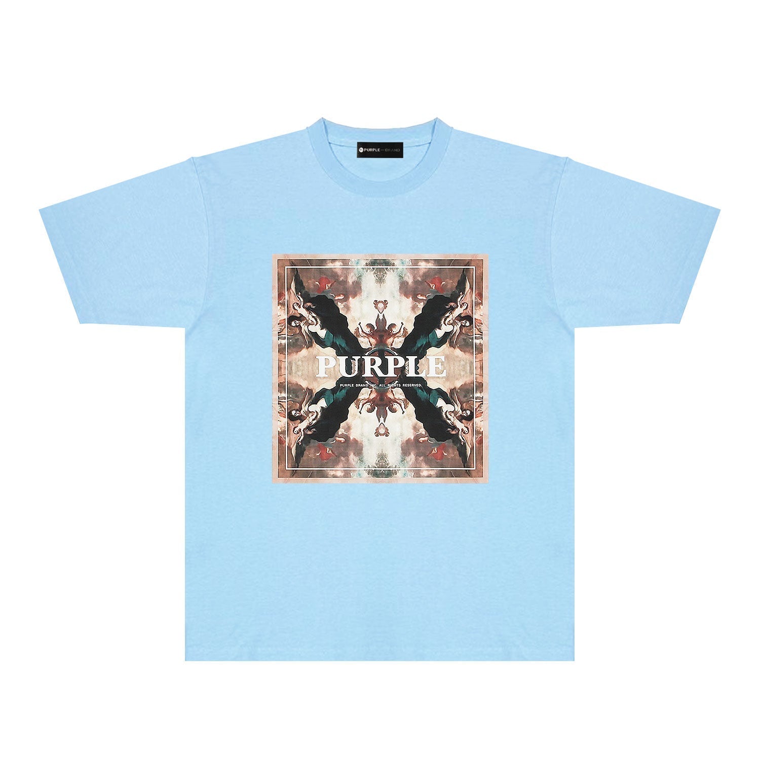 PURPLE  fashion T-shirt