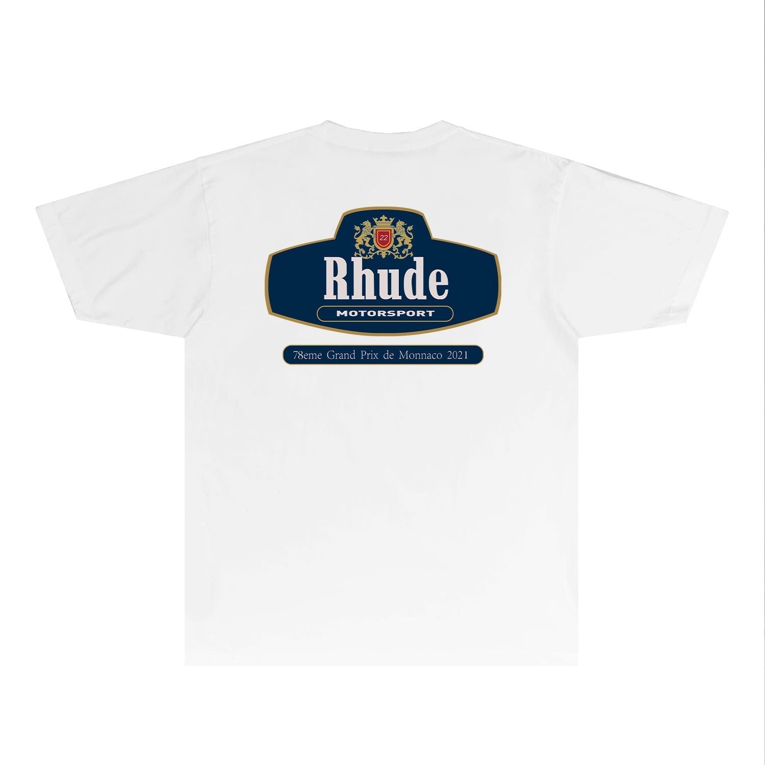 Rhude T-shirts Printed Trendy Pure Cotton