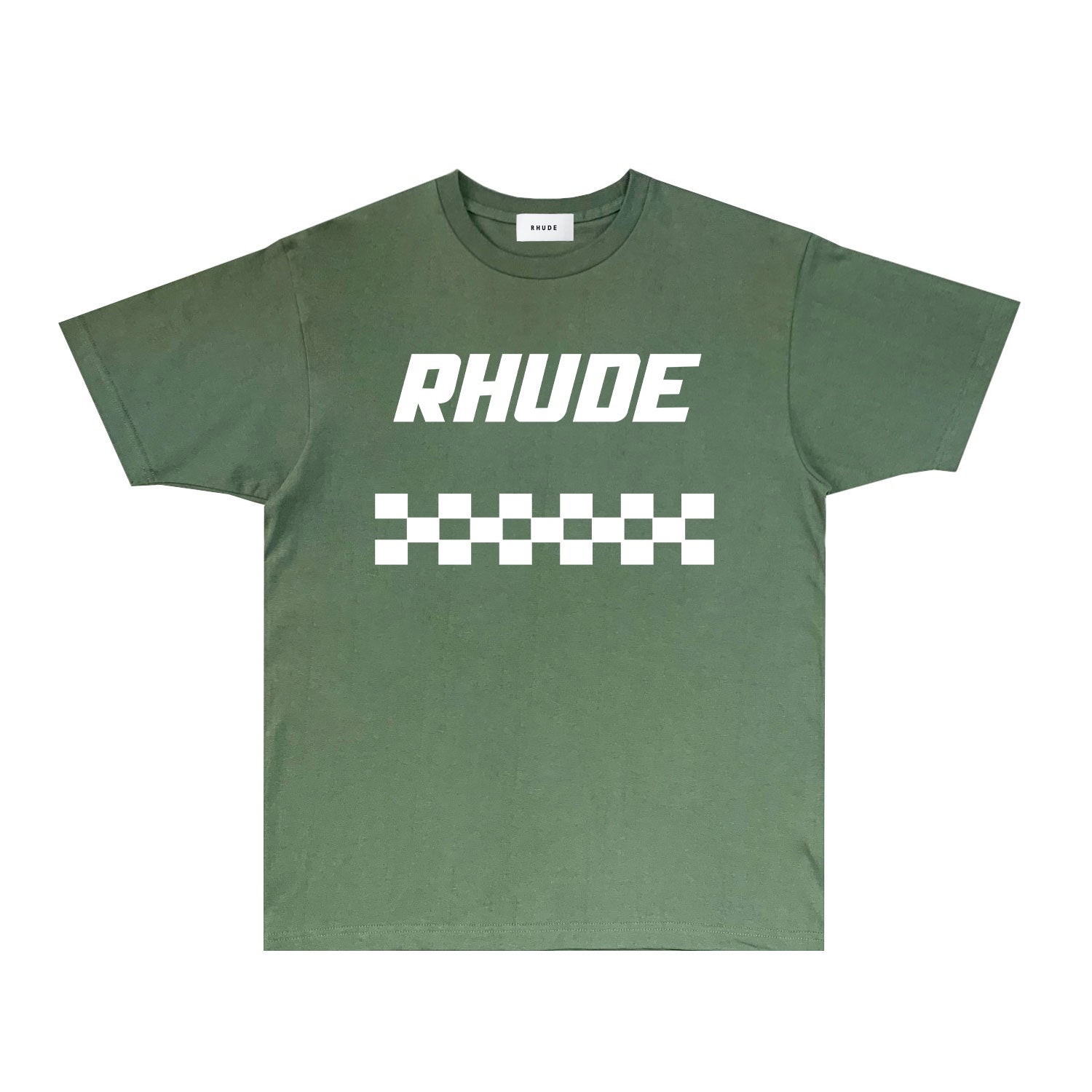 Rhude T-shirts Printed Trendy Pure Cotton