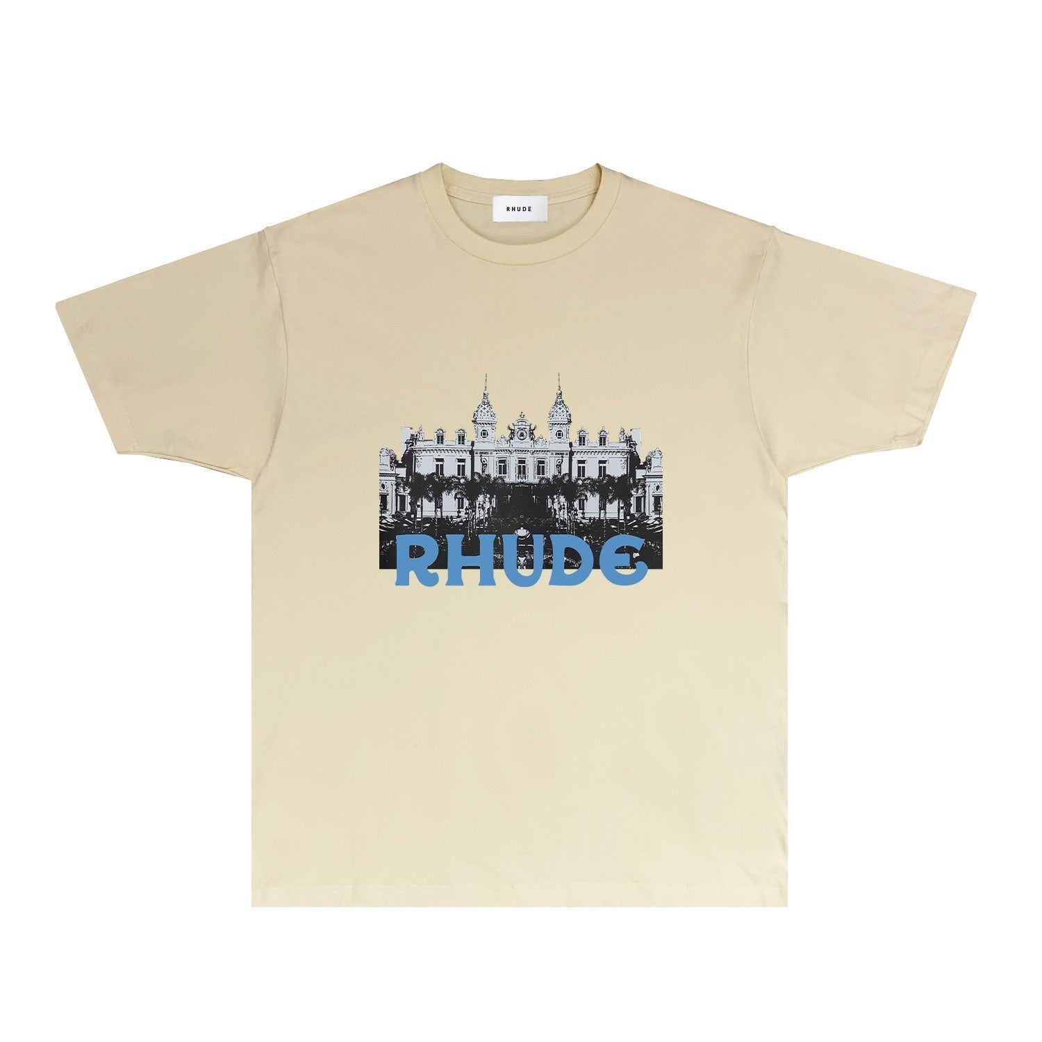 Rhude T-shirts Printed Trendy Pure Cotton