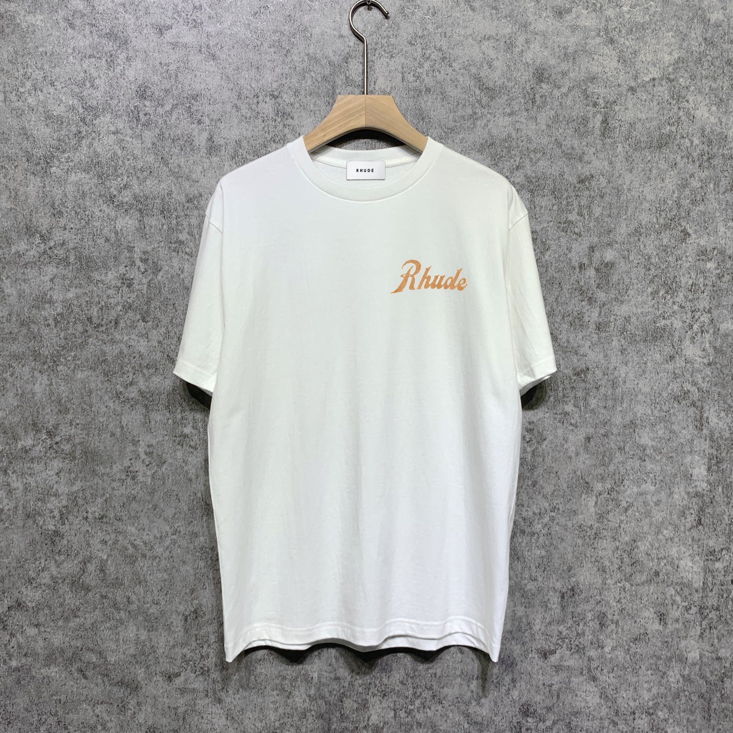 Rhude T-shirts Printed Trendy Pure Cotton