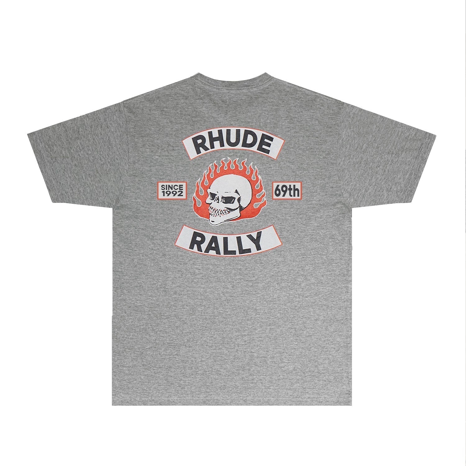 Rhude T-shirts Printed Trendy Pure Cotton