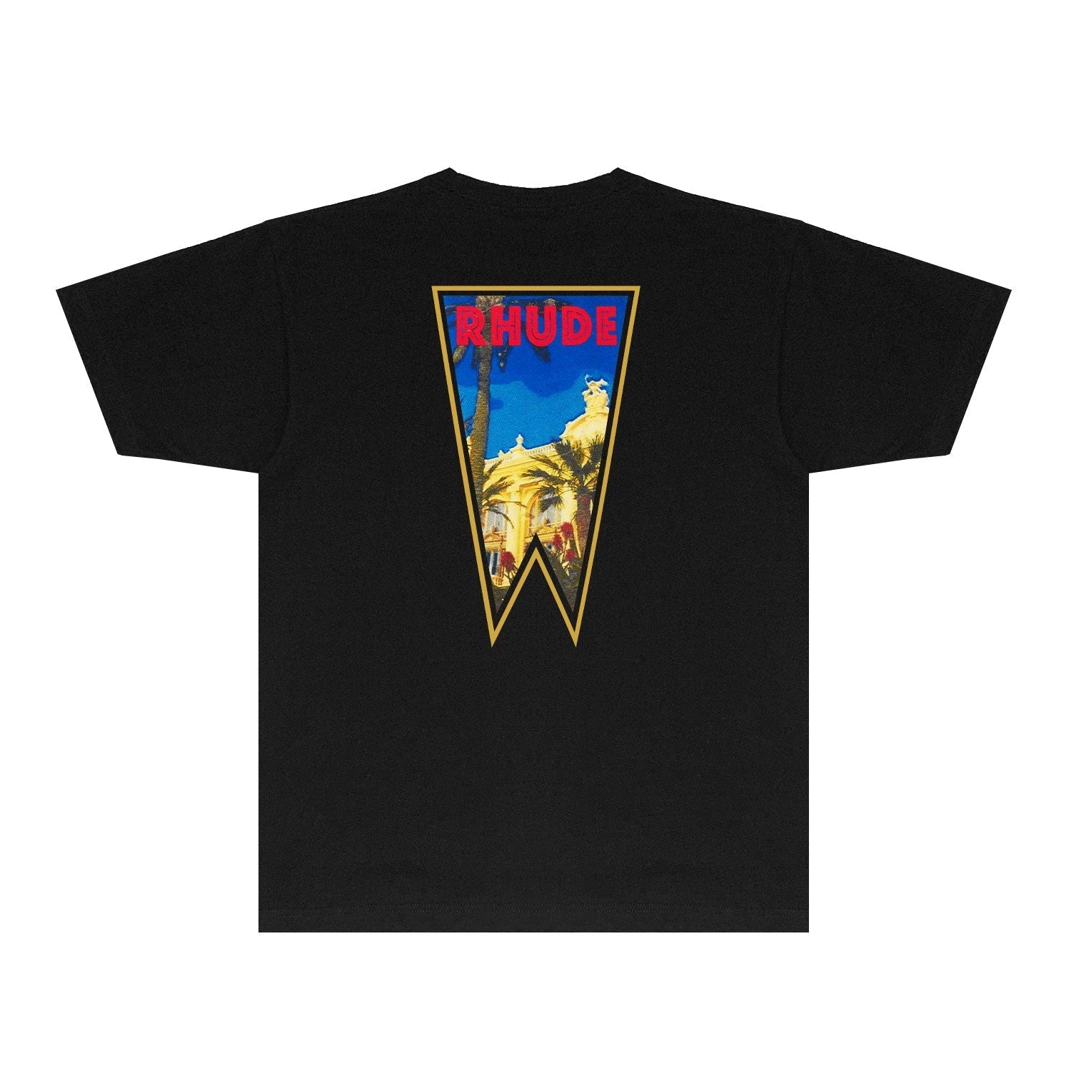 Rhude T-shirts Printed Trendy Pure Cotton