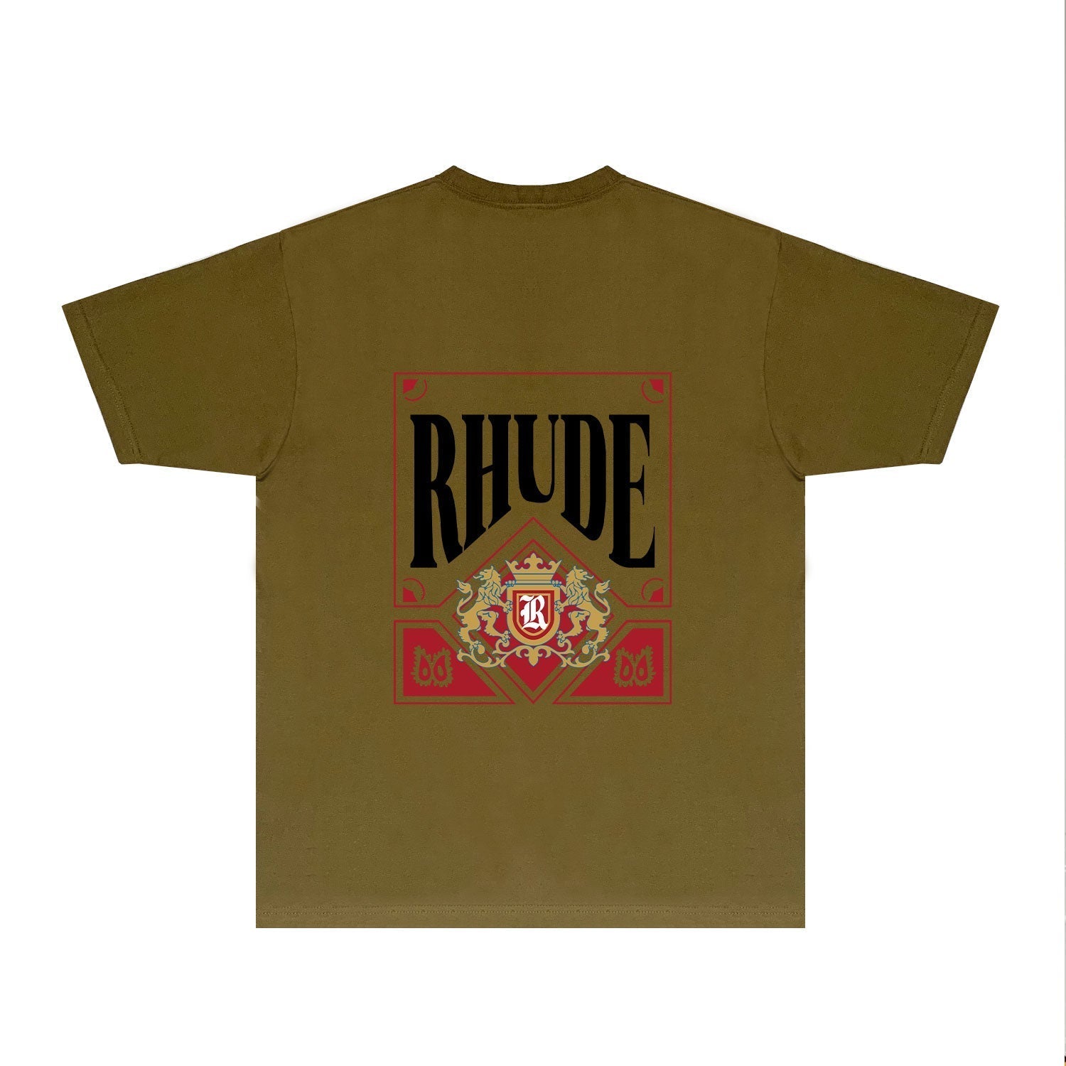Rhude T-shirts Printed Trendy Pure Cotton