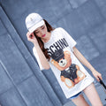 Moschino T-shirt Summer Short Sleeve Loose-Fitting Pure Cotton T-shirt