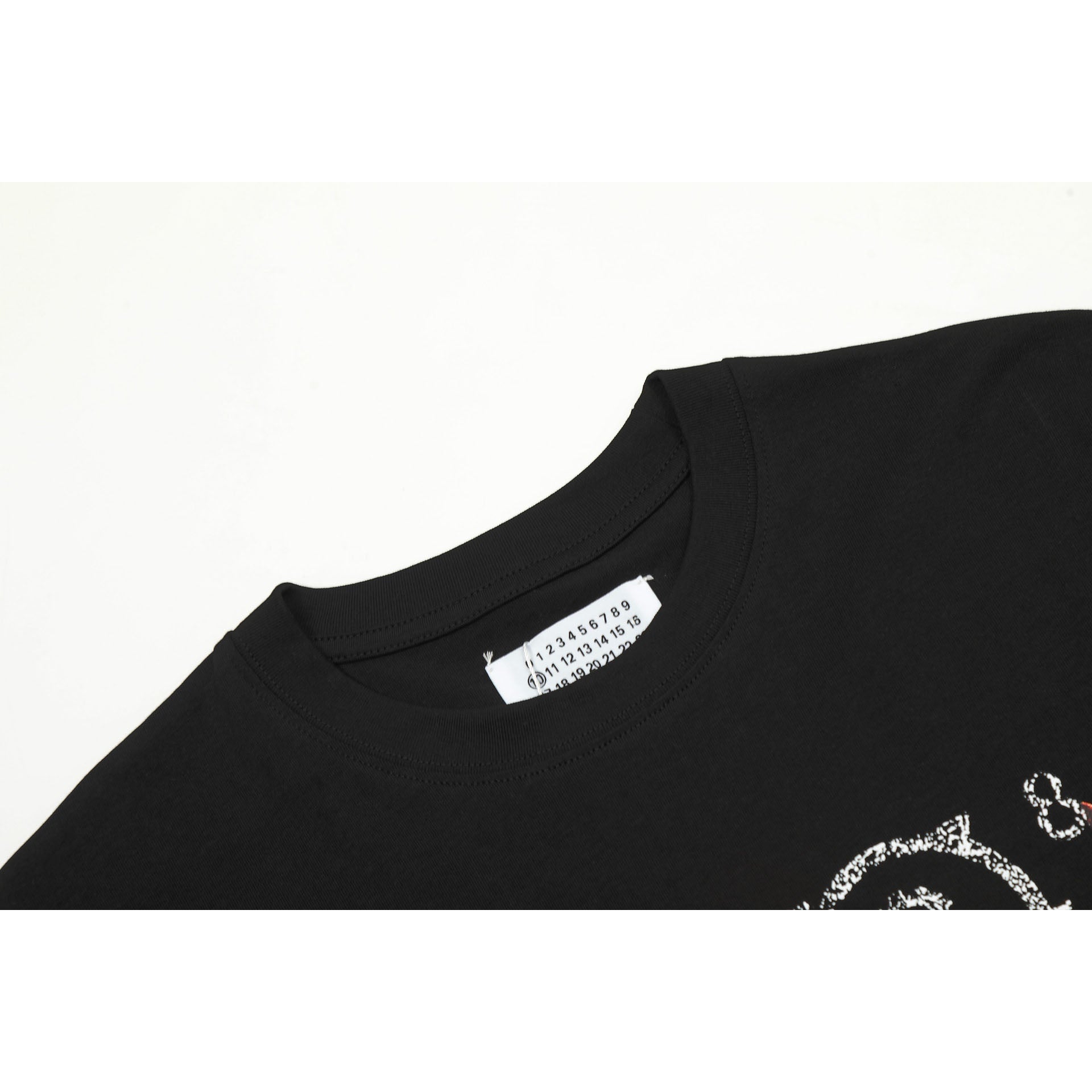 Maison Margiela T-shirt Crew Neck Loose Short Sleeve T-shirt